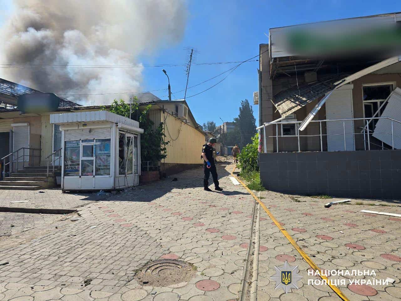 Наслідки обстрілу у Дружківці, 2 серпня 2025 року