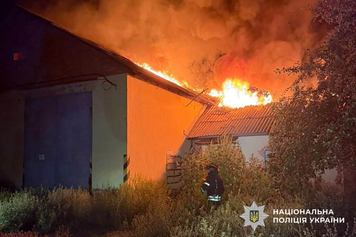 Обстріл Родинського 13 серпня