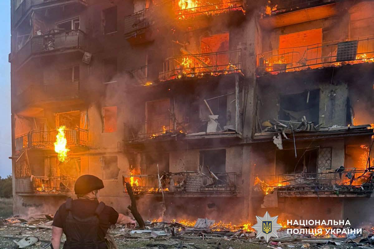 Наслідки обстрілів у Донецькій області за 22 серпня 2025 року