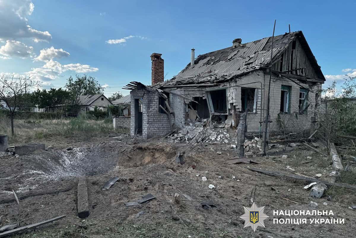 Обстріл Костянтинівки 13 серпня
