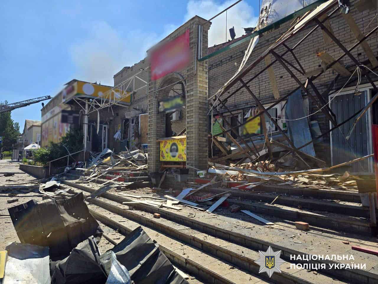 Наслідки обстрілу у Дружківці, 2 серпня 2025 року