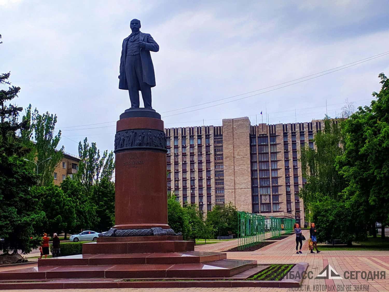 Пам’ятник Тарасу Шевченку у Донецьку, 2020 рік
