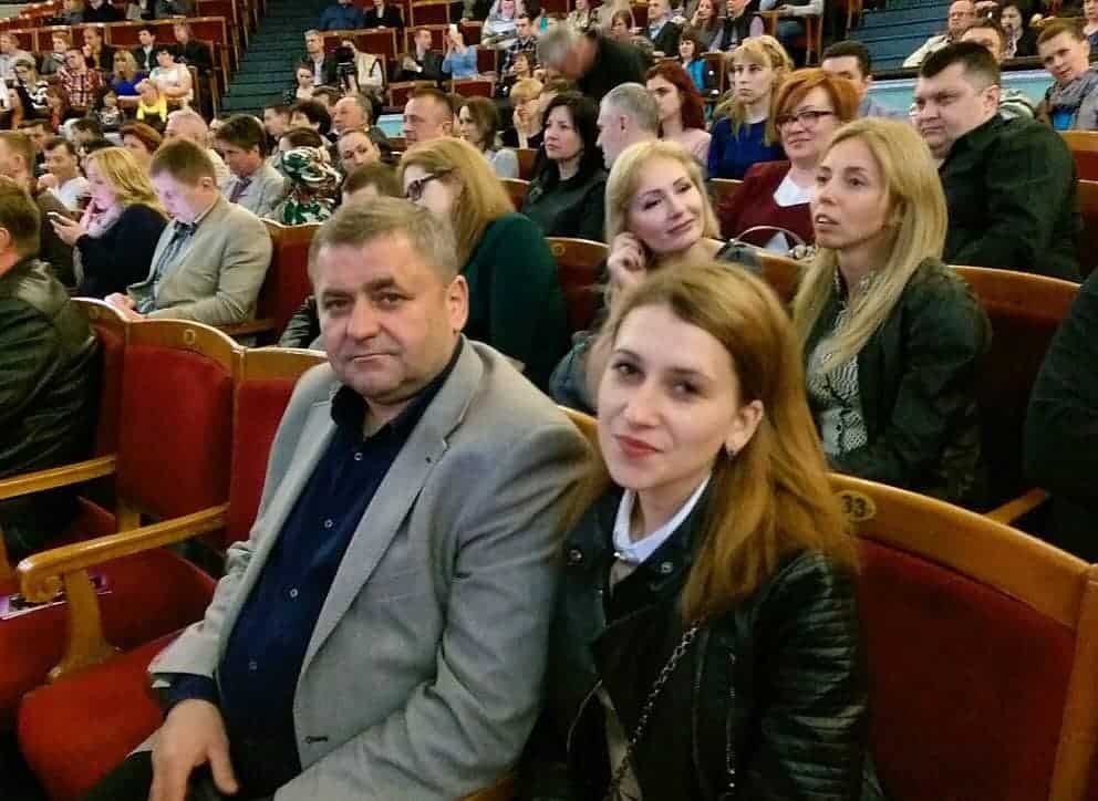Сергій Сажко з донькою