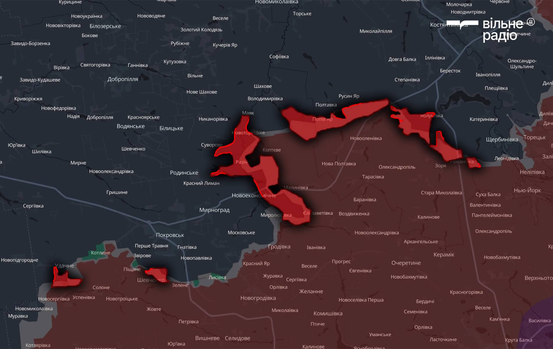 Зображення до посту: ЗСУ контролюють вже близько чверті Донецької області: де та як змінилася лінія фронту на Донеччині за липень 2025 року (аналіз)