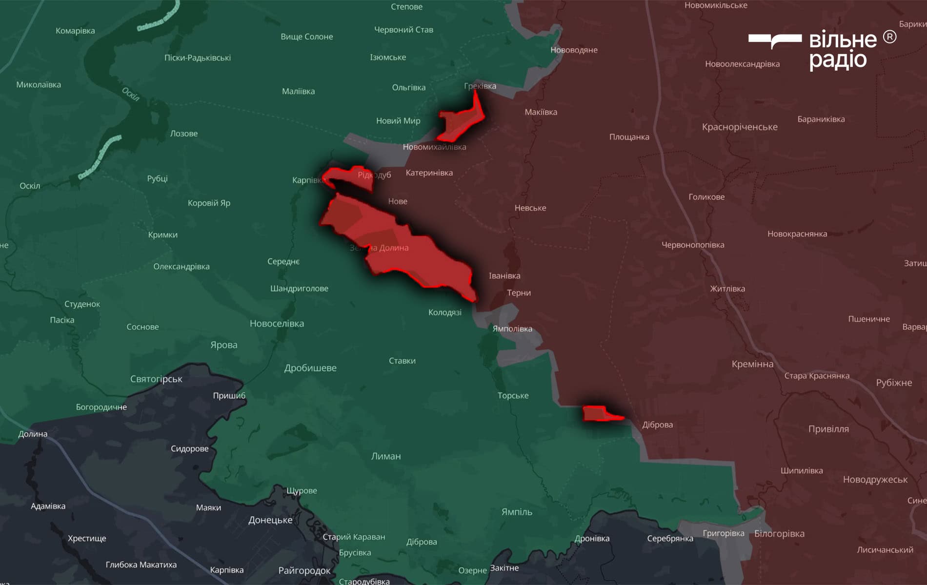 Зображення до посту: ЗСУ контролюють вже близько чверті Донецької області: де та як змінилася лінія фронту на Донеччині за липень 2025 року (аналіз)