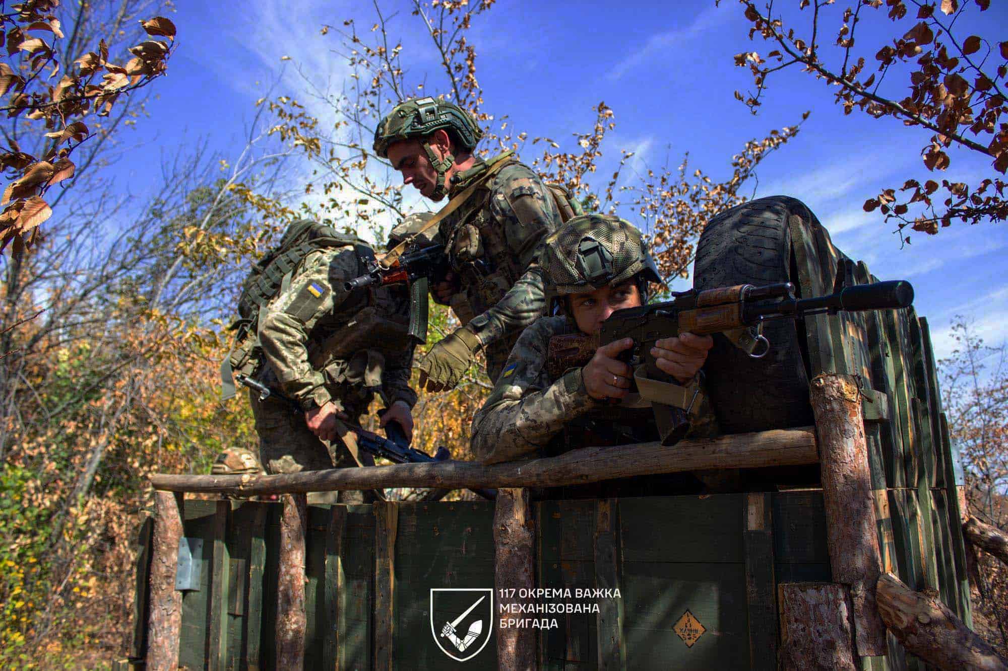 Військові 117-ї бригади. Ілюстративне фото: Facebook/117 окрема важка механізована бригада