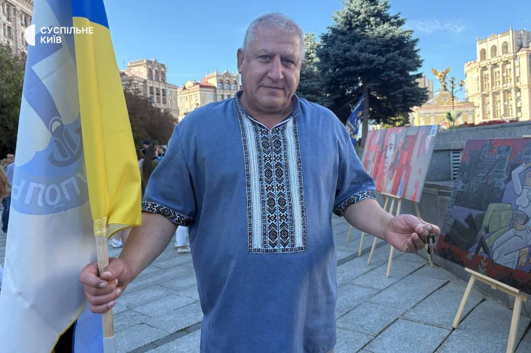 Акція “Маріуполь — шлях додому” у Києві