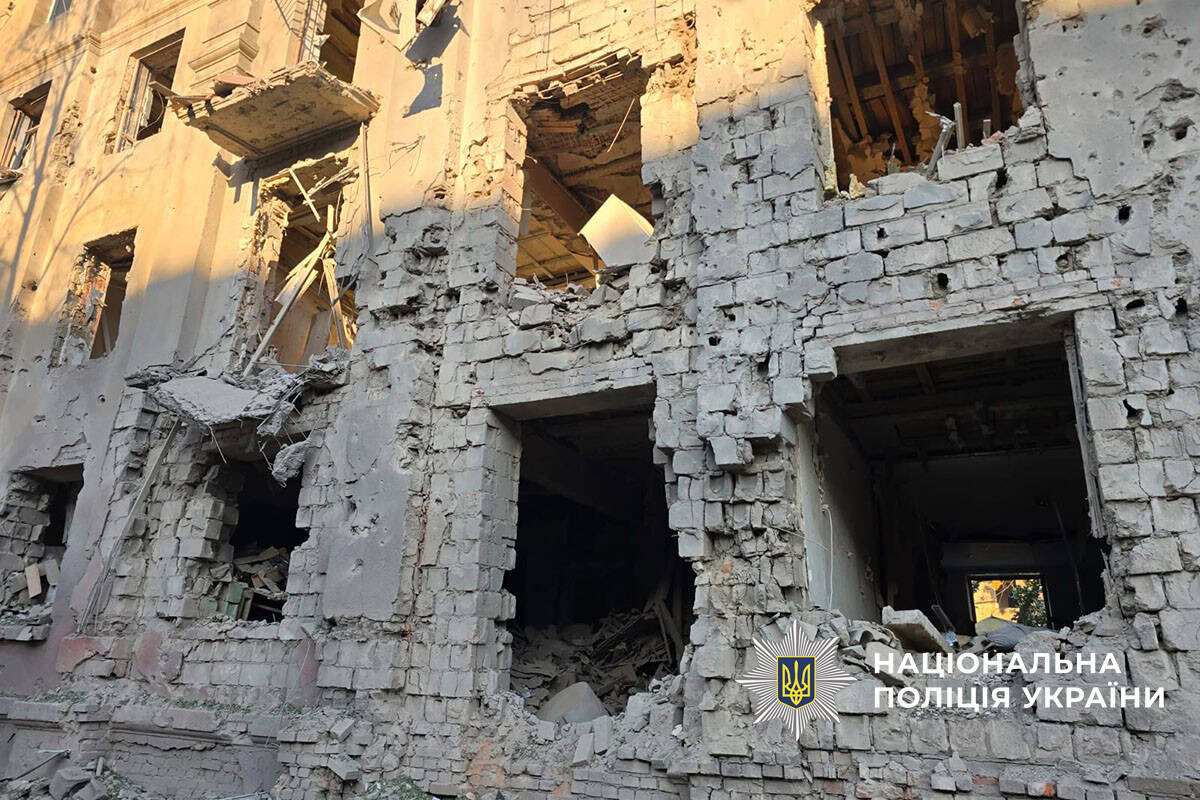 Наслідки масованих обстрілів Донецької області 14 вересня