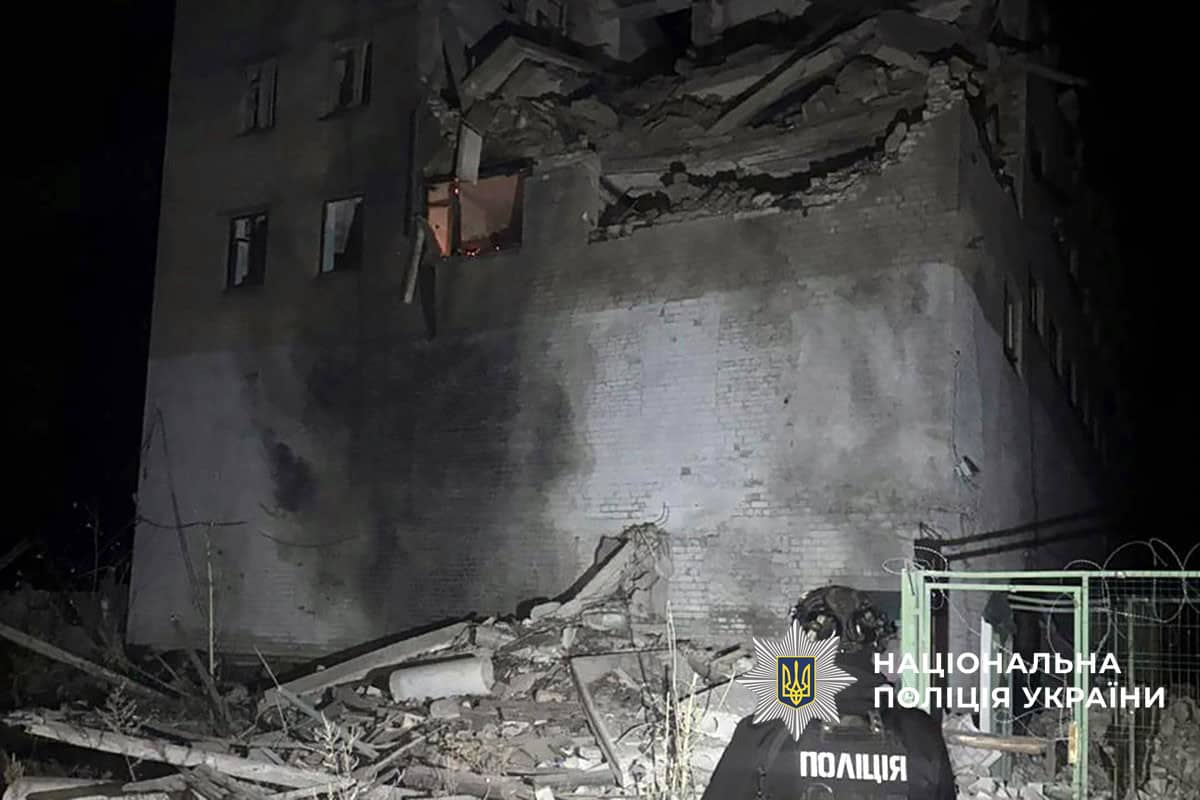 Наслідки обстрілів Костянтинівки 15 вересня