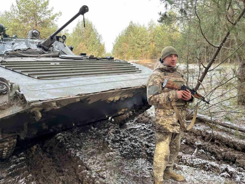 Військовий Богдан Огренич. Фото: Слов’янська МВА