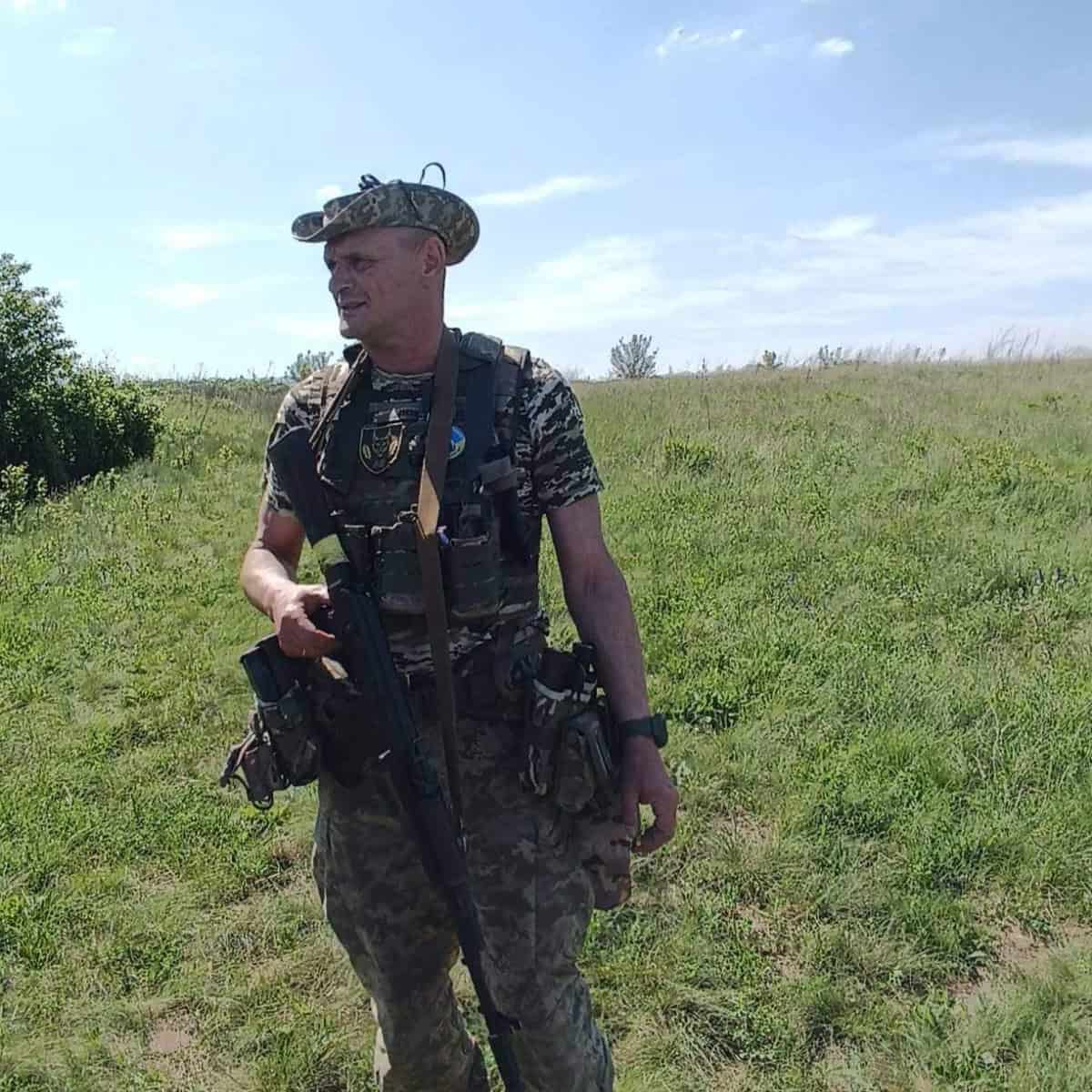 Військовий Валентин Оліферчук. Фото з архіву родини