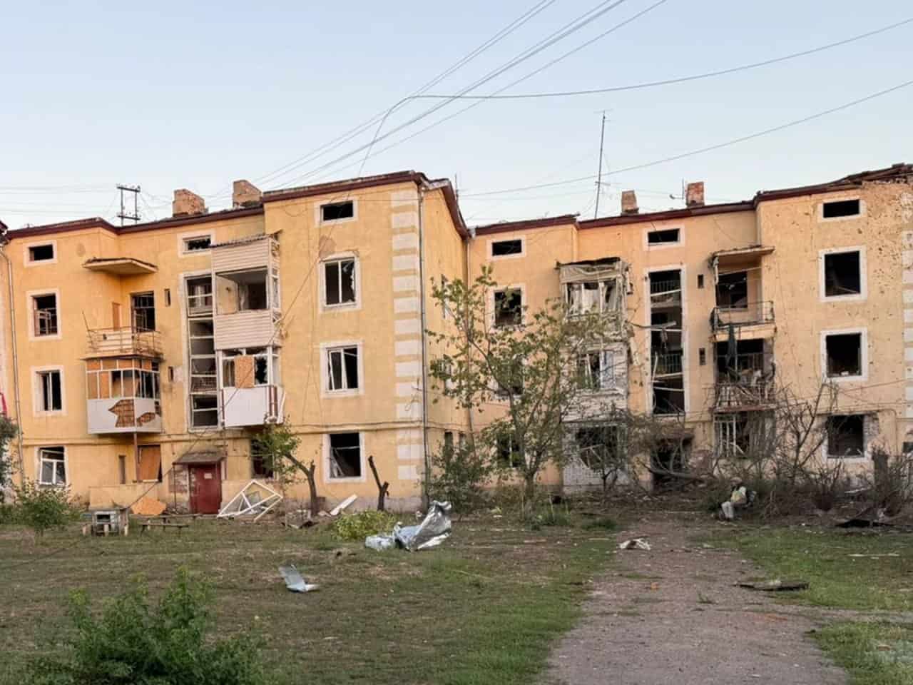Обстріл Дружківки 3 вересня удар по мсіту нічний