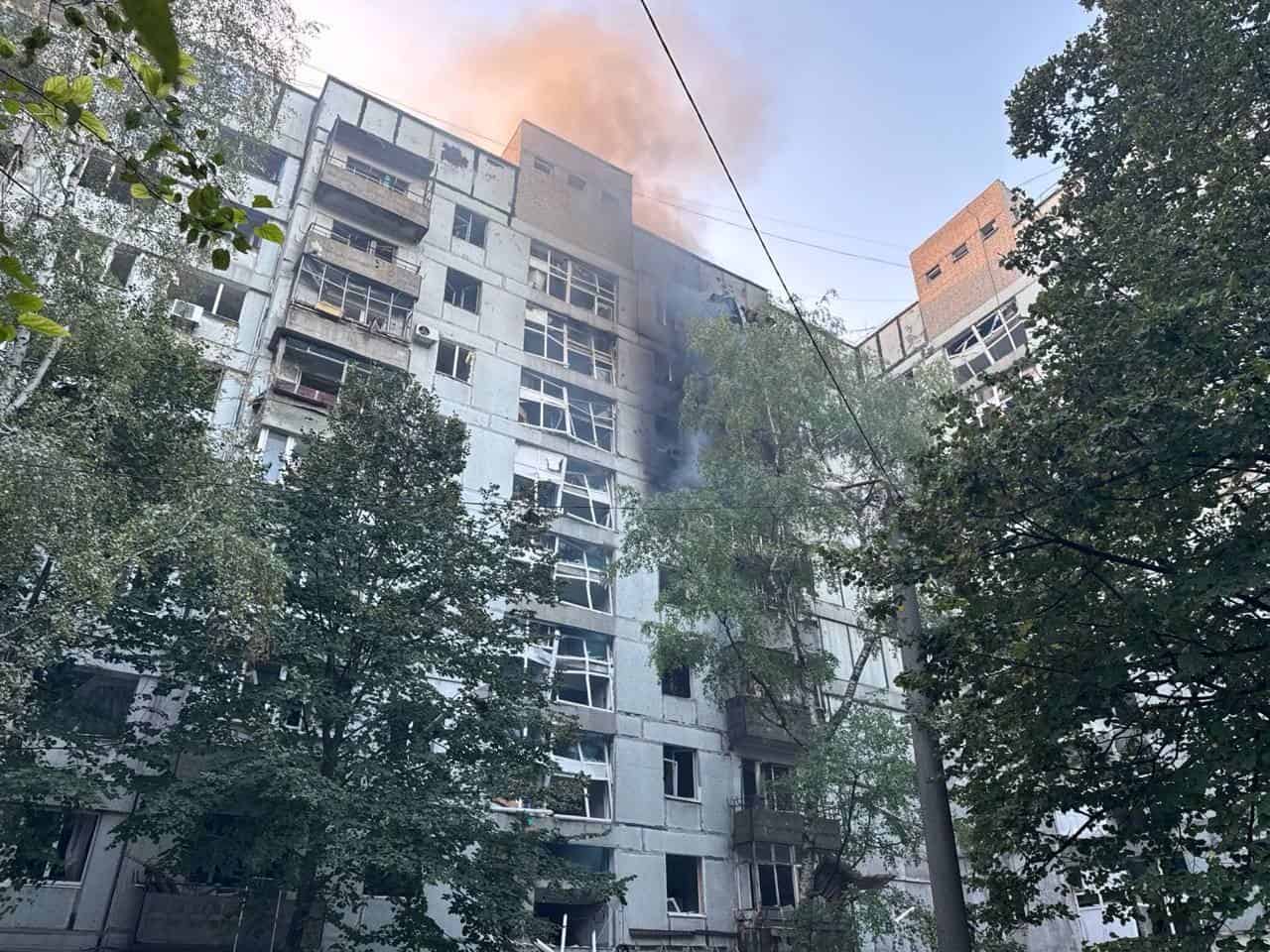 Наслідки удару по Дніпру в ніч на 20 вересня 2025 року