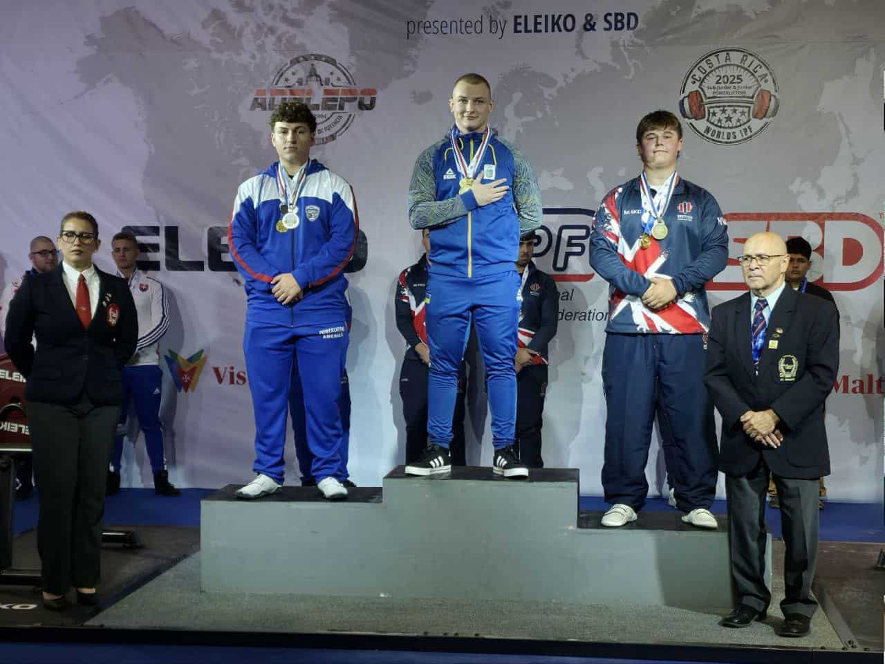Паверліфтери Донеччини вибороли 22 медалі на чемпіонаті світу в Сан-Хосе та Коста-Риці