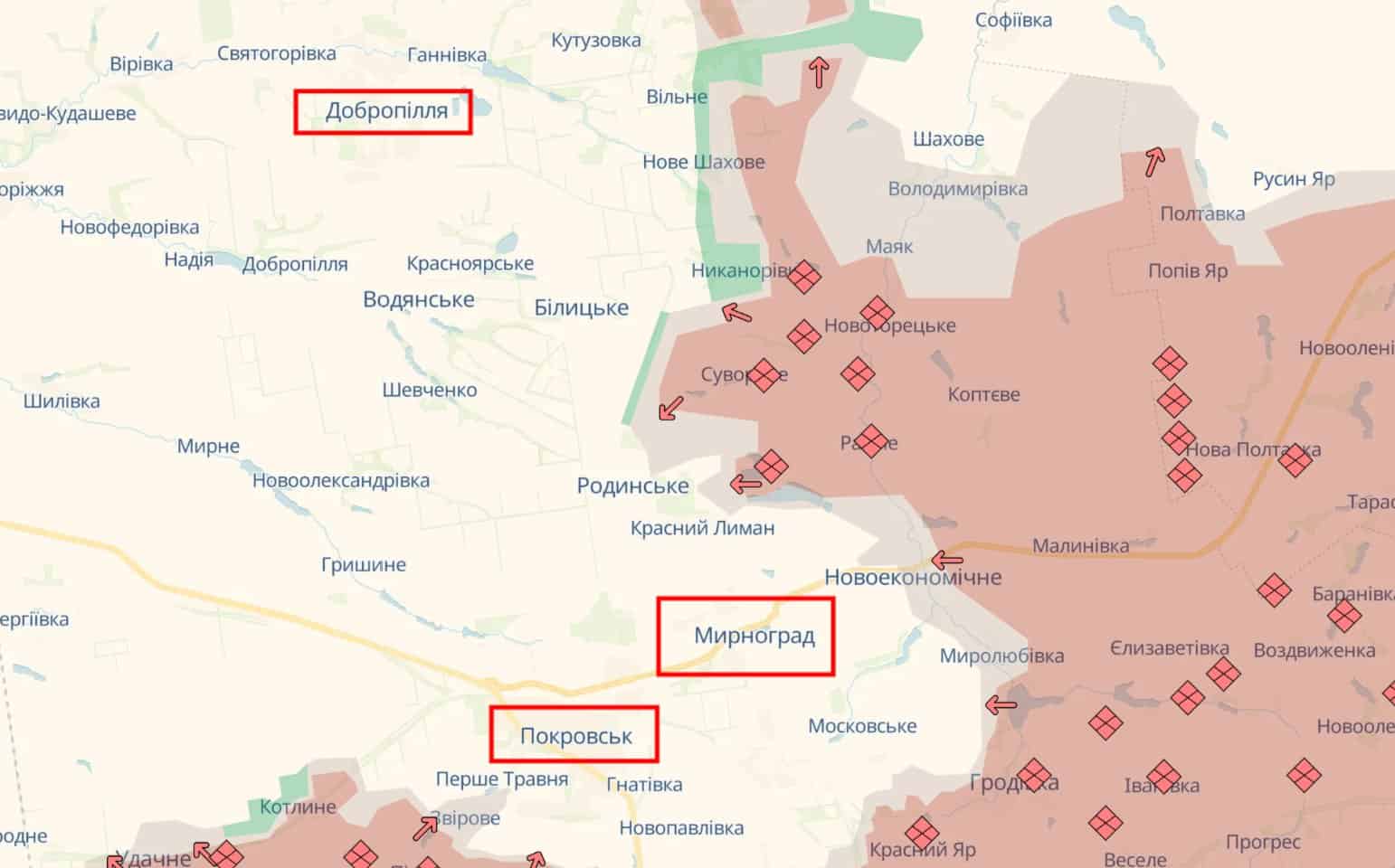 Росіяни хочуть за осінь захопити Покровськ, Мирноград та Добропілля, — ОСУВ “Дніпро”