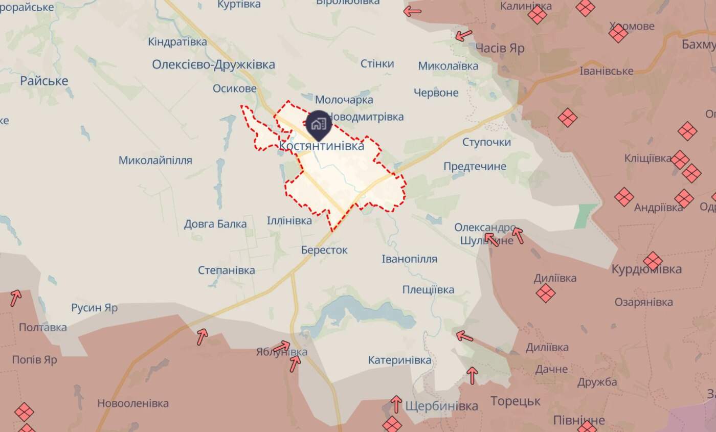 Росіяни хочуть захопити Костянтинівку восени, — ОСУВ “Дніпро”
