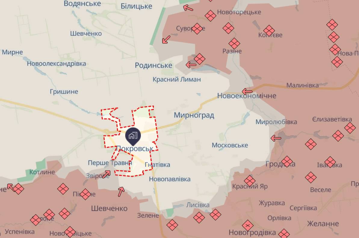 Росіяни на Покровському напрямку: намагаються блокувати логістику: яка ситуація