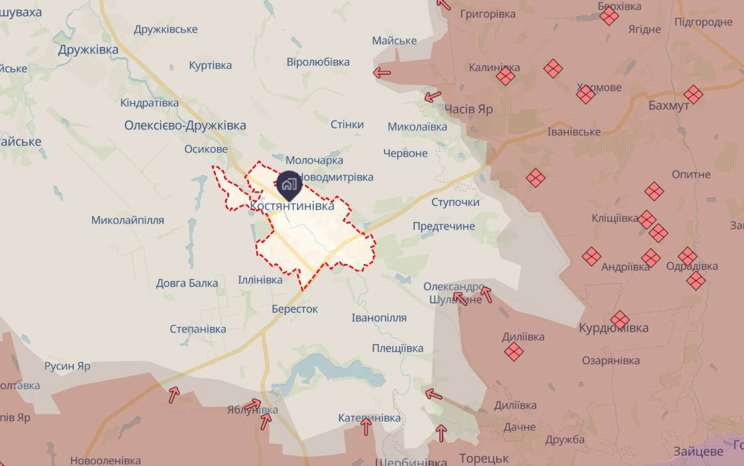 Росіяни стягують підрозділи біля Костянтинівки, аби оточити місто, — 93 ОМБр