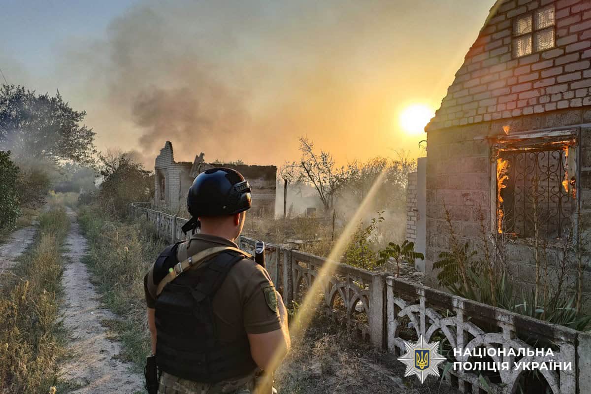 Обстріл Костянтинівки 31 серпня