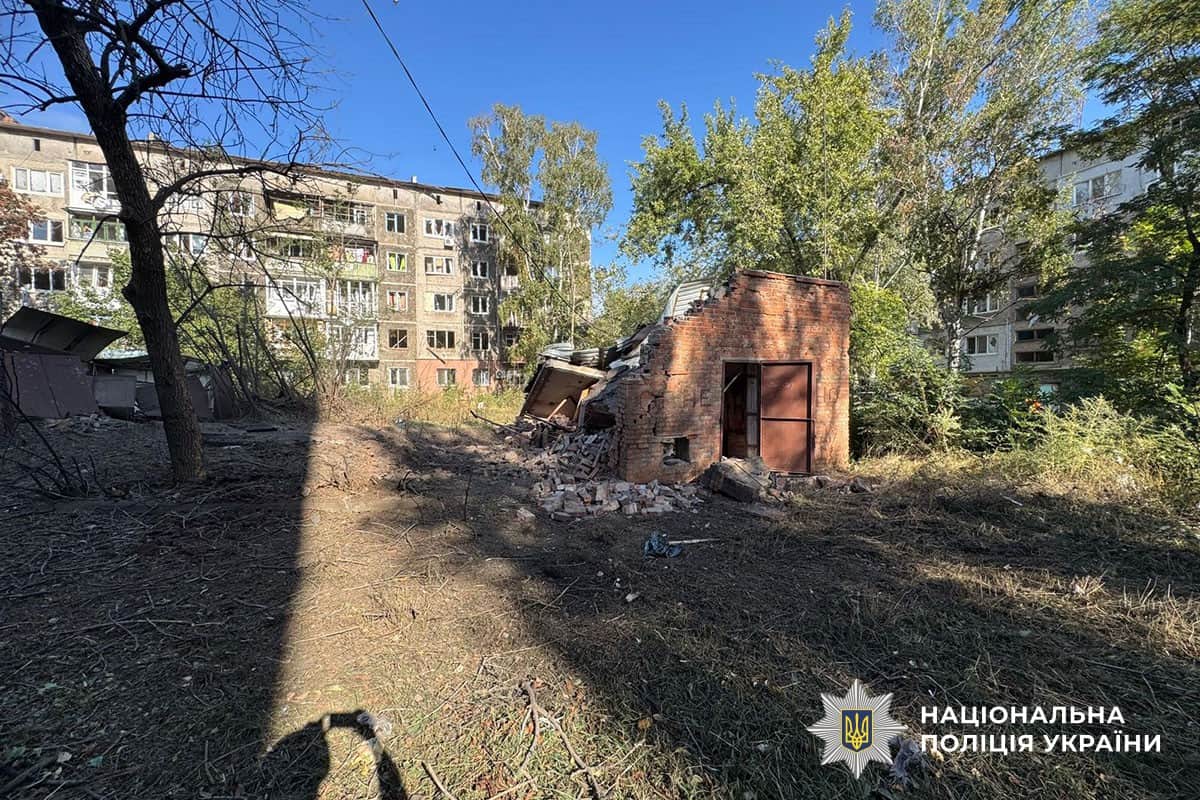 Наслідки обстрілів у Донецькій області за 19 вересня 2025 року