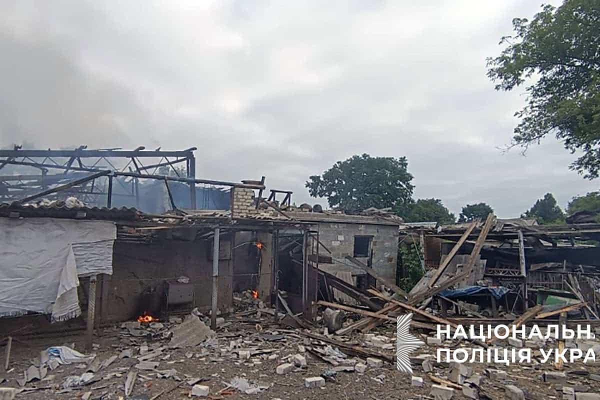 Наслідки обстрілів у Донецькій області за 5 вересня 2025 року