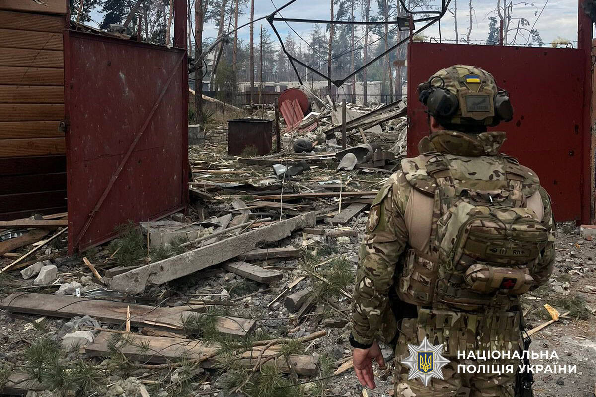 Наслідки російських атак у Донецькій області 25 вересня 2025 року. Фото: поліція Донеччини