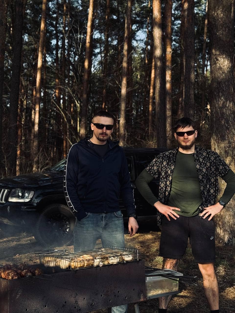 Дмитро Станкевич (праворуч) разом із братом Максимом. Фото з архіву родини
