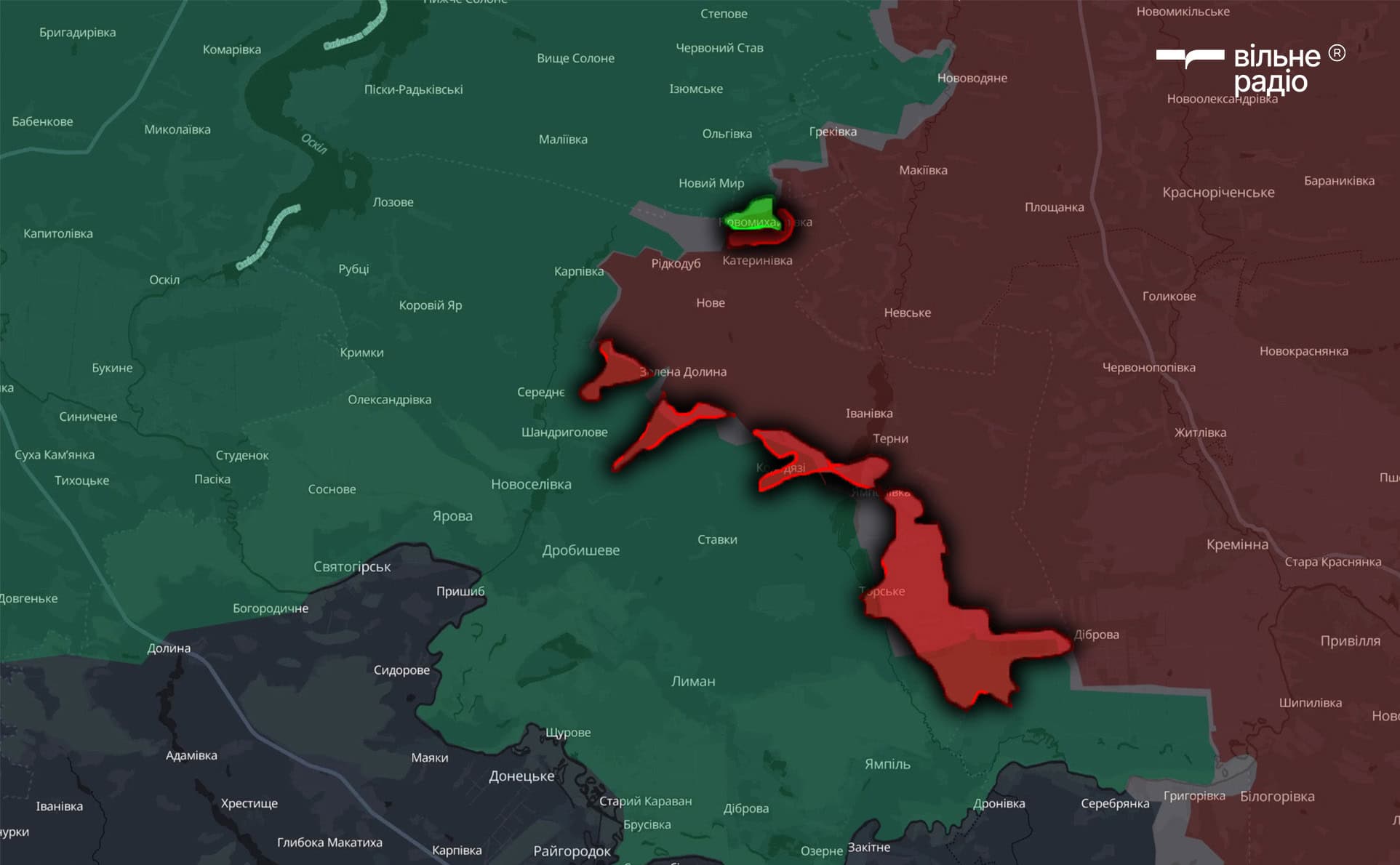 Зображення до посту: Понад 20 тисяч км² території регіону в окупації: як змінилася лінія фронту на Донеччині за серпень 2025 року (аналіз)