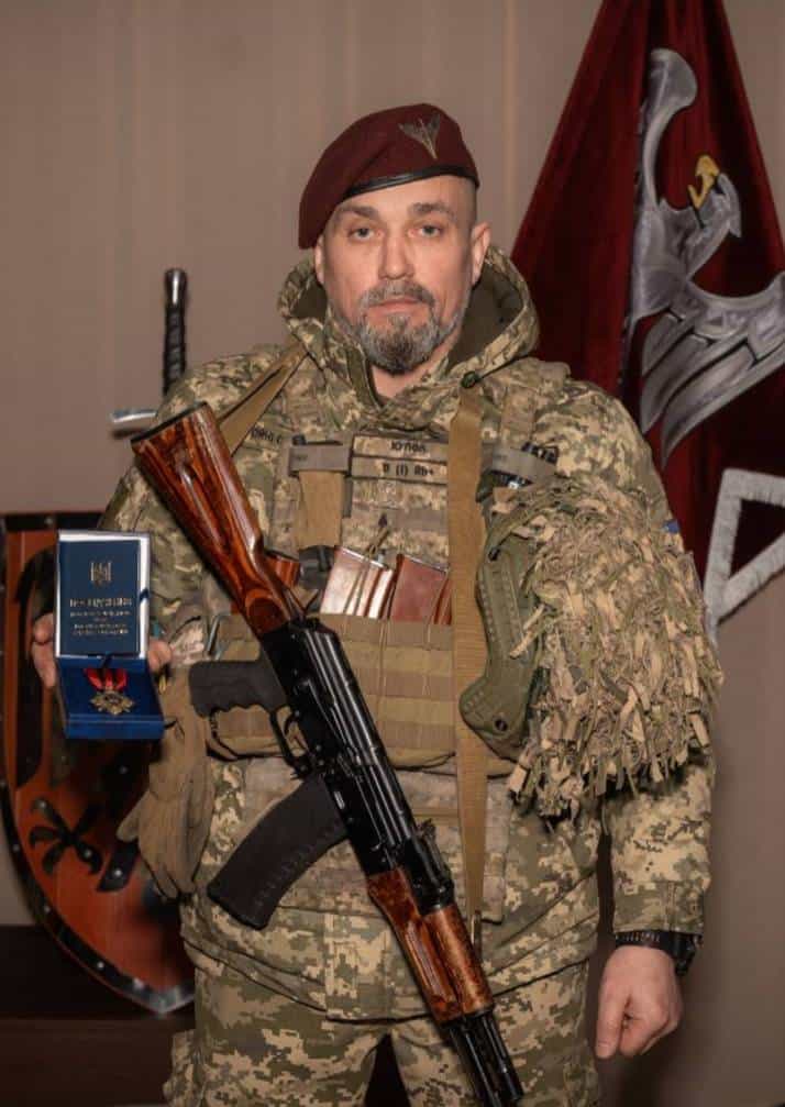 Військовий Тарас Ковтун. Фото з архіву родини