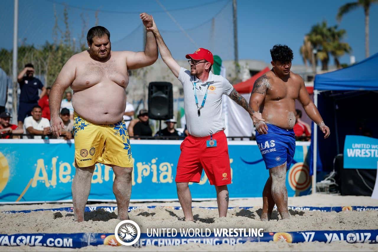 Олександр Вересюк з Бахмута – бронзовий призер фіналу світової серії з пляжної боротьби