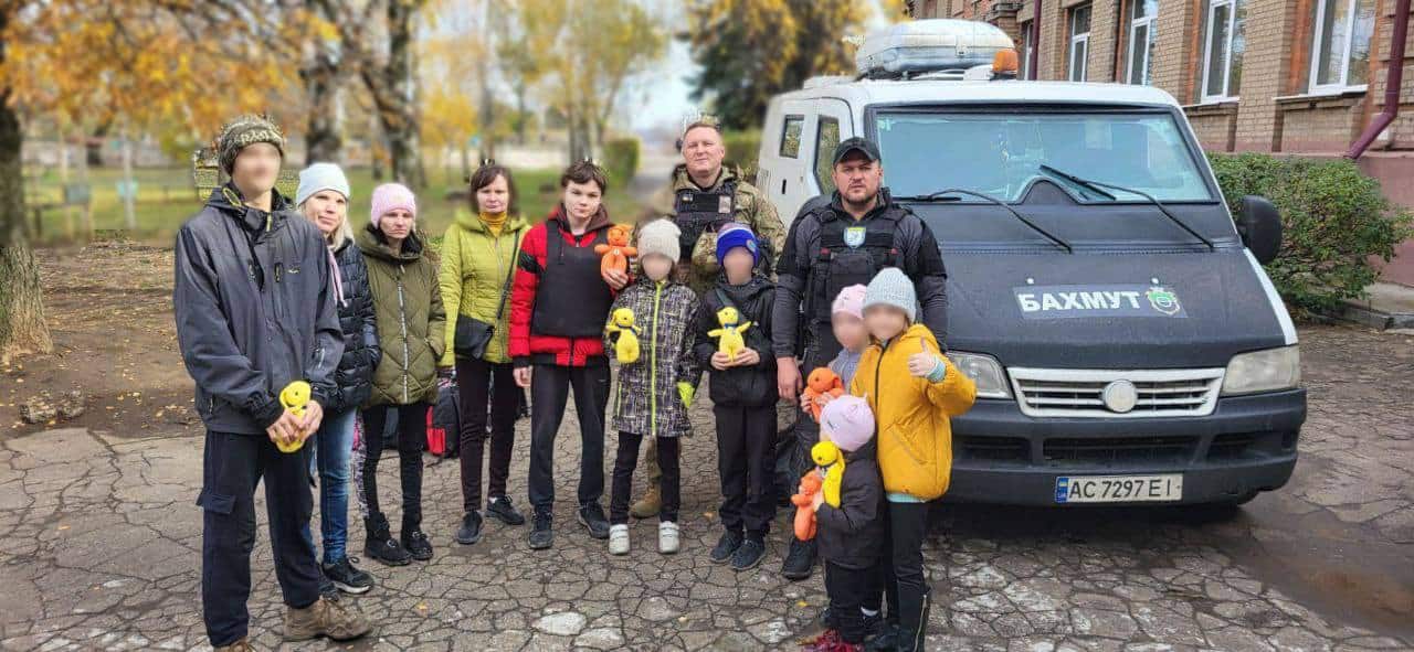 Еще более 120 детей эвакуировали из Дружковки с 20 по 26 октября