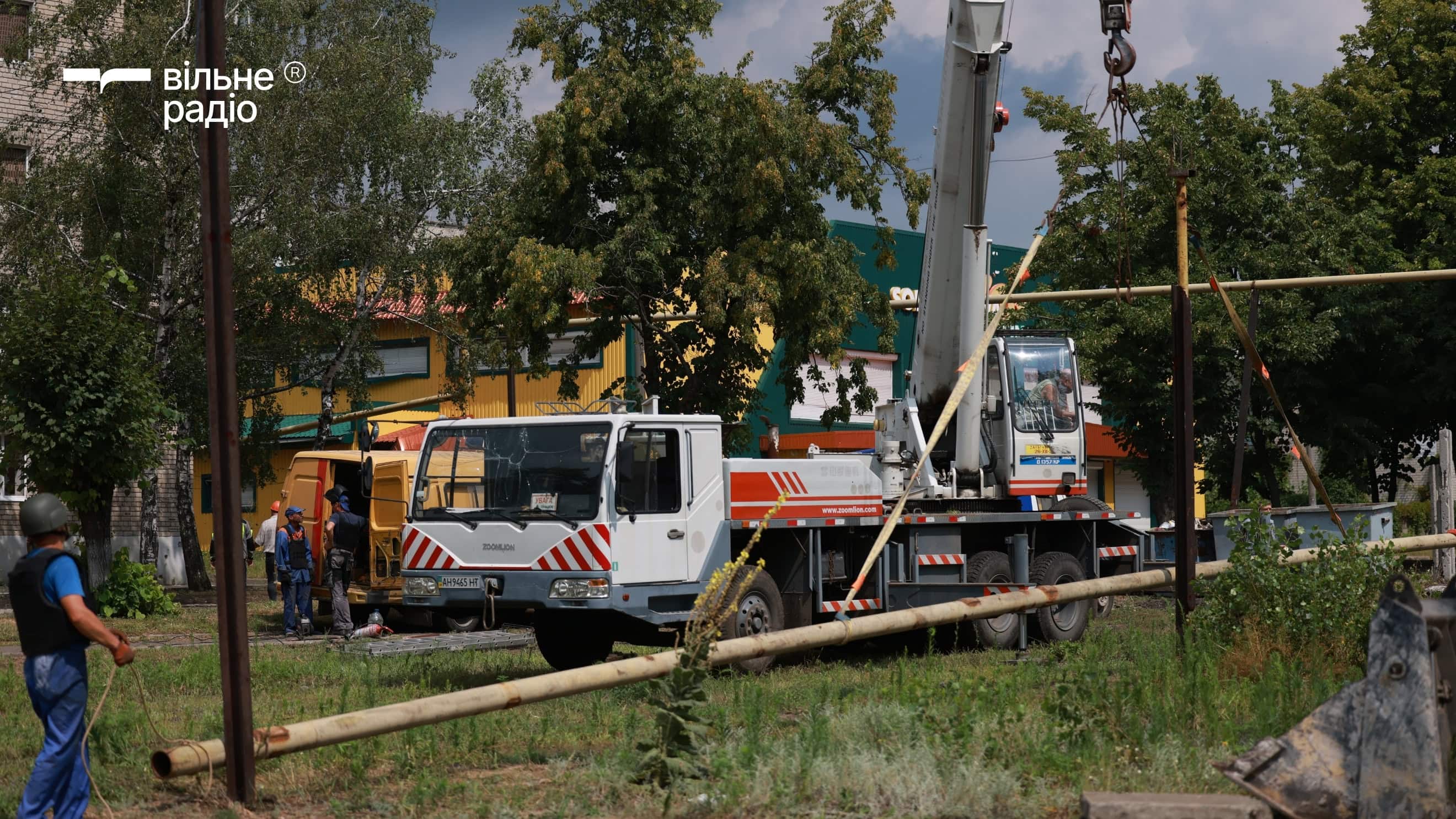 Фахівці Донецькоблгазу відновлюють газові мережі в Лимані. Ілюстративне фото: Вільне Радіо