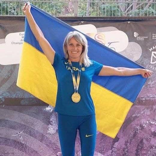 Спортсменка з Бахмута Наталія Родіонова. Фото: Бахмутська МВА