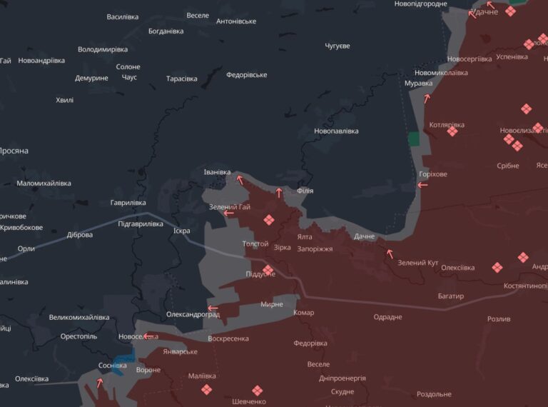 Росіяни наростили темпи атак на Новопавлівському напрямку, але їм заважає просуватися річка Вовча
