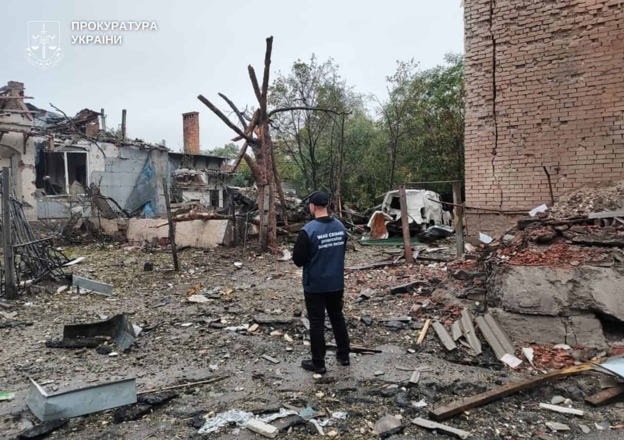 Шестеро людей дістали поранень через удар Росії по Слов'янську 4 жовтня