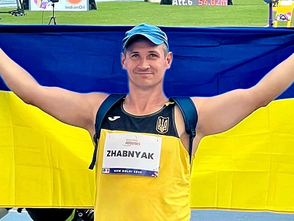 Параатлет Донеччини Микола Жабняк виборов “бронзу” на чемпіонаті світу в метанні диска