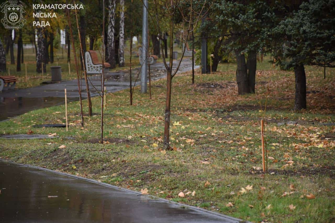 У Краматорську висадять понад тисячу дерев: це подарунок