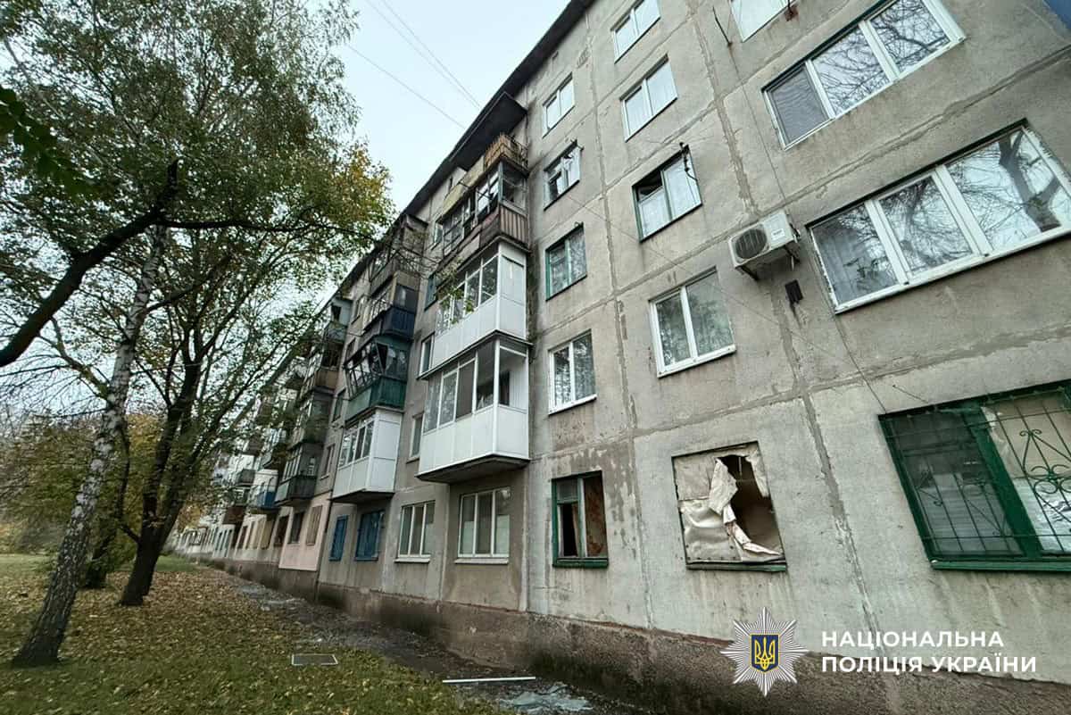 15 октября, Донетчина. Обстрел Лимана