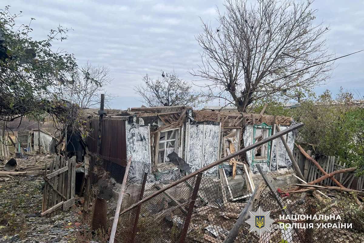 Наслідки обстрілів у Донецькій області за 10 жовтня 2025 року