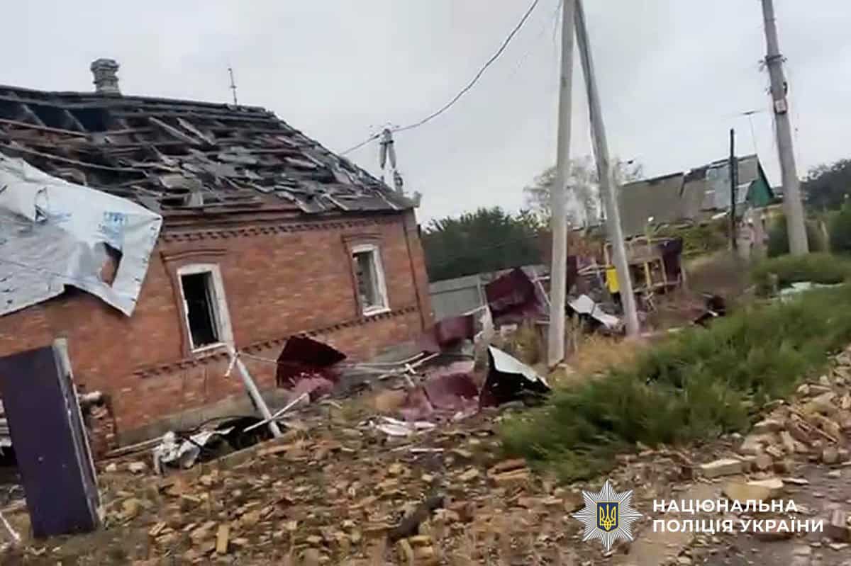Наслідки обстрілів у Донецькій області за 10 жовтня 2025 року