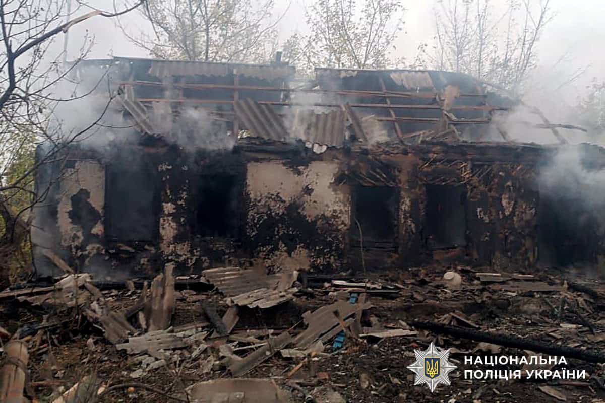 Наслідки обстрілів Краматорська 1 жовтня