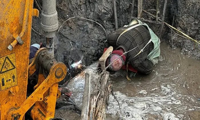 Ремонт водопровідної мережі у Краматорську, 2023 рік