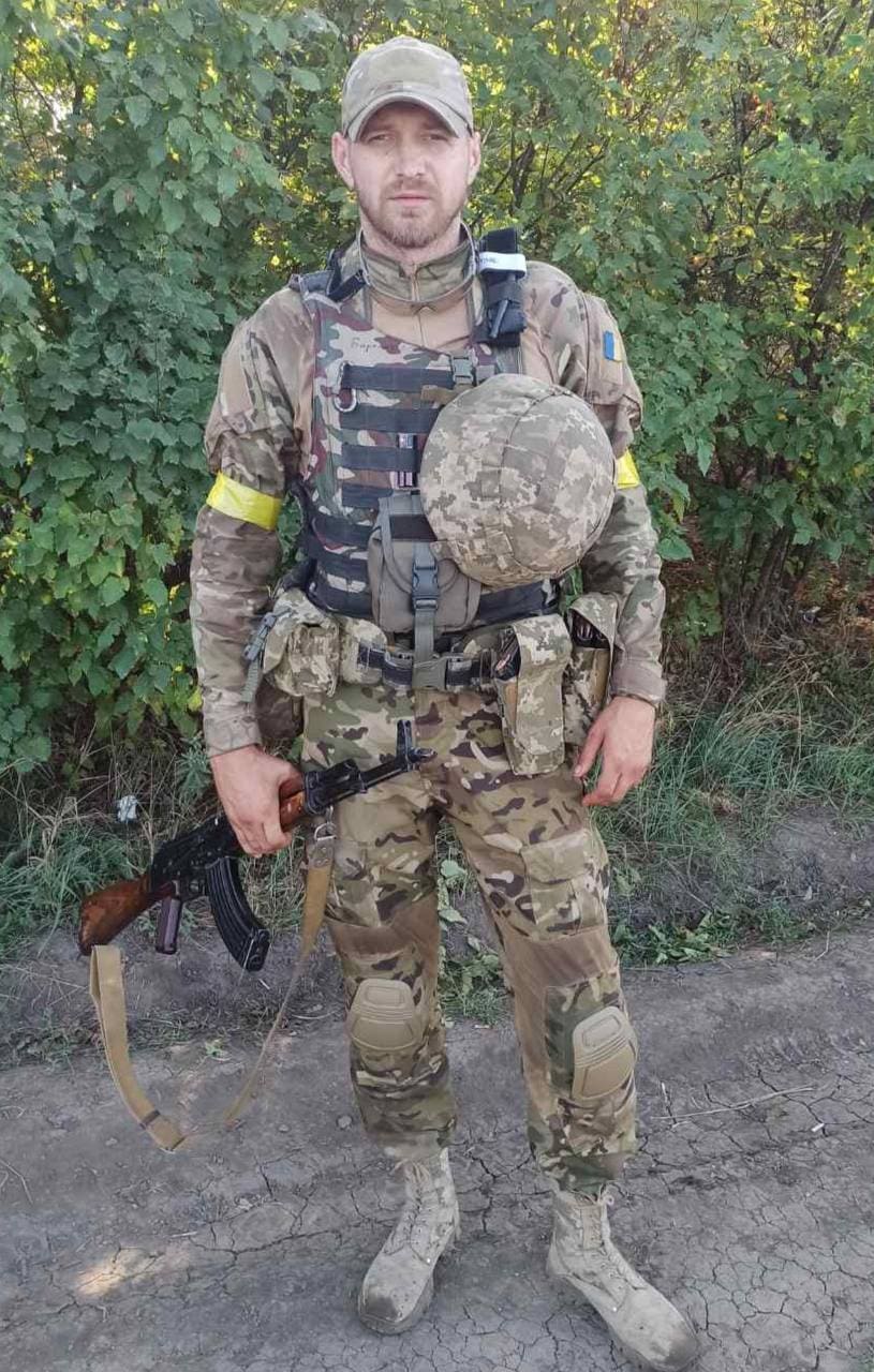 Військовий Анатолій Бортник. Фото з архіву родини