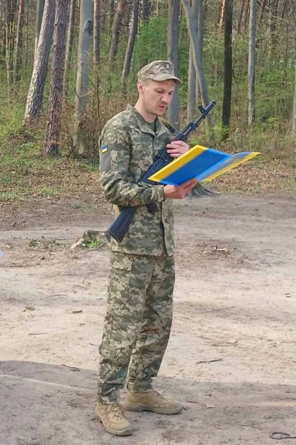 Военный Андрей Головань. Фото из архива семьи