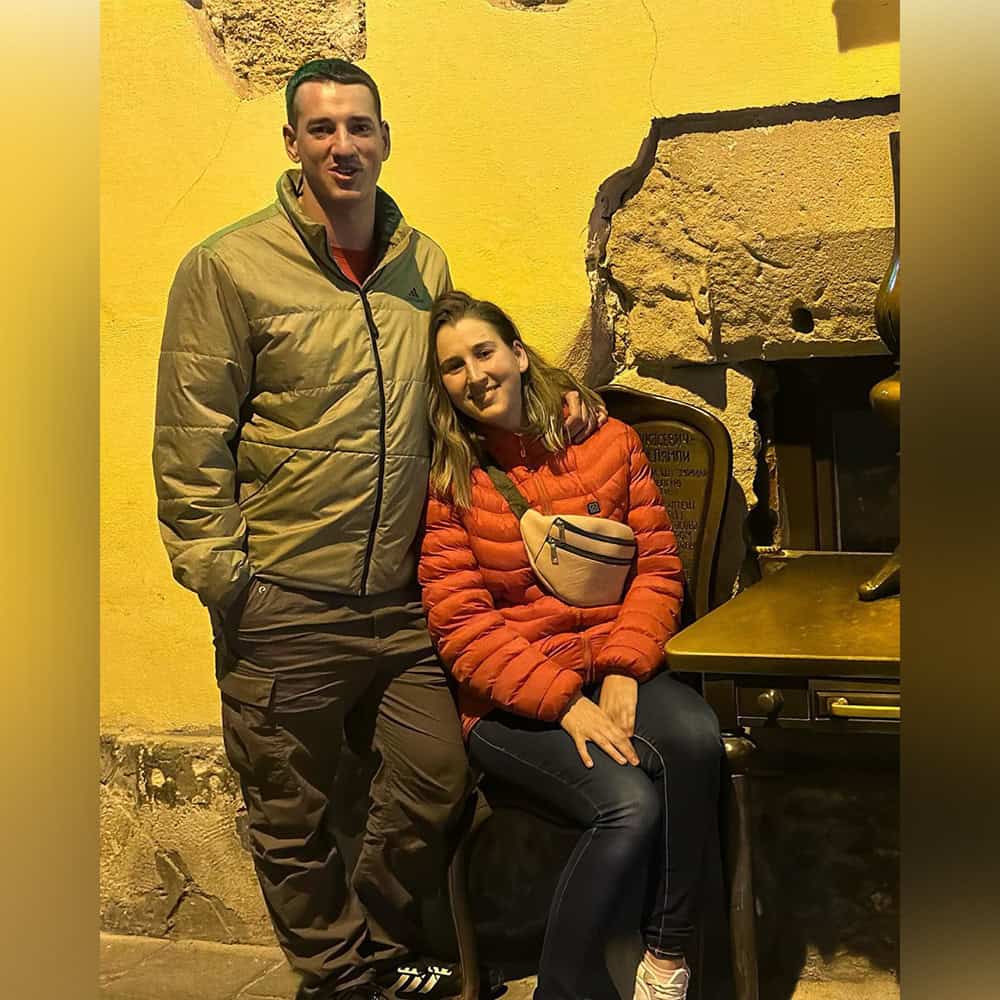 Олександр Гільярді із сестрою Ксенією