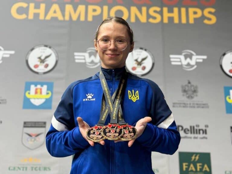 Тяжелоатлетка с Донетчины Ольга Ивженко во второй раз стала абсолютной чемпионкой Европы среди молодежи