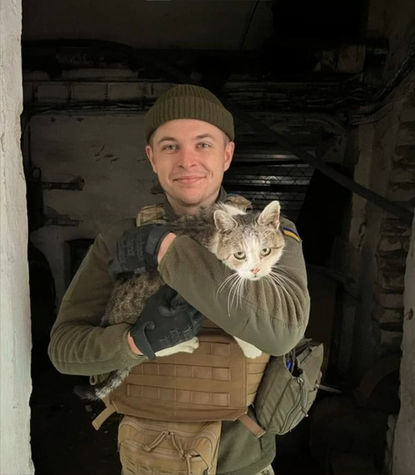 Военный Артур Шарудило. Фото: информационный портал Лиманщины «ЗОРЯ инфо»