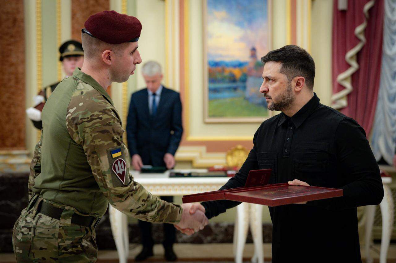 Заступник командира 95-ї бригади ДШВ Ревуцький — Герой України