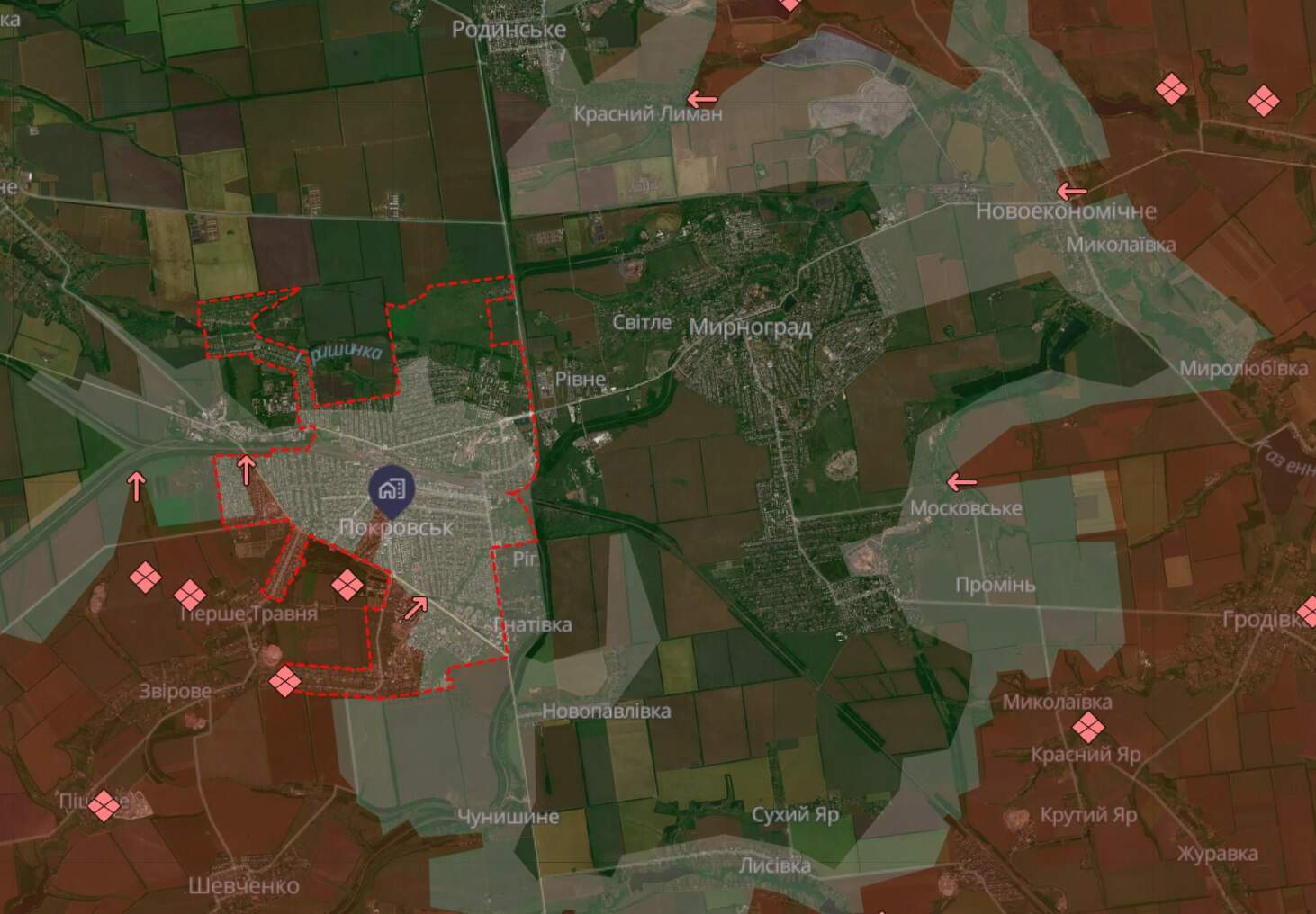 Россияне пытаются закрепиться в промзоне и застройке Покровска, — 25 бригада