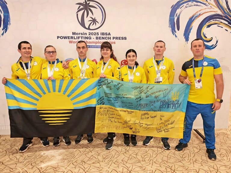 Параспортсмены Славянской громады завоевали 10 медалей на чемпионате мира по пауэрлифтингу